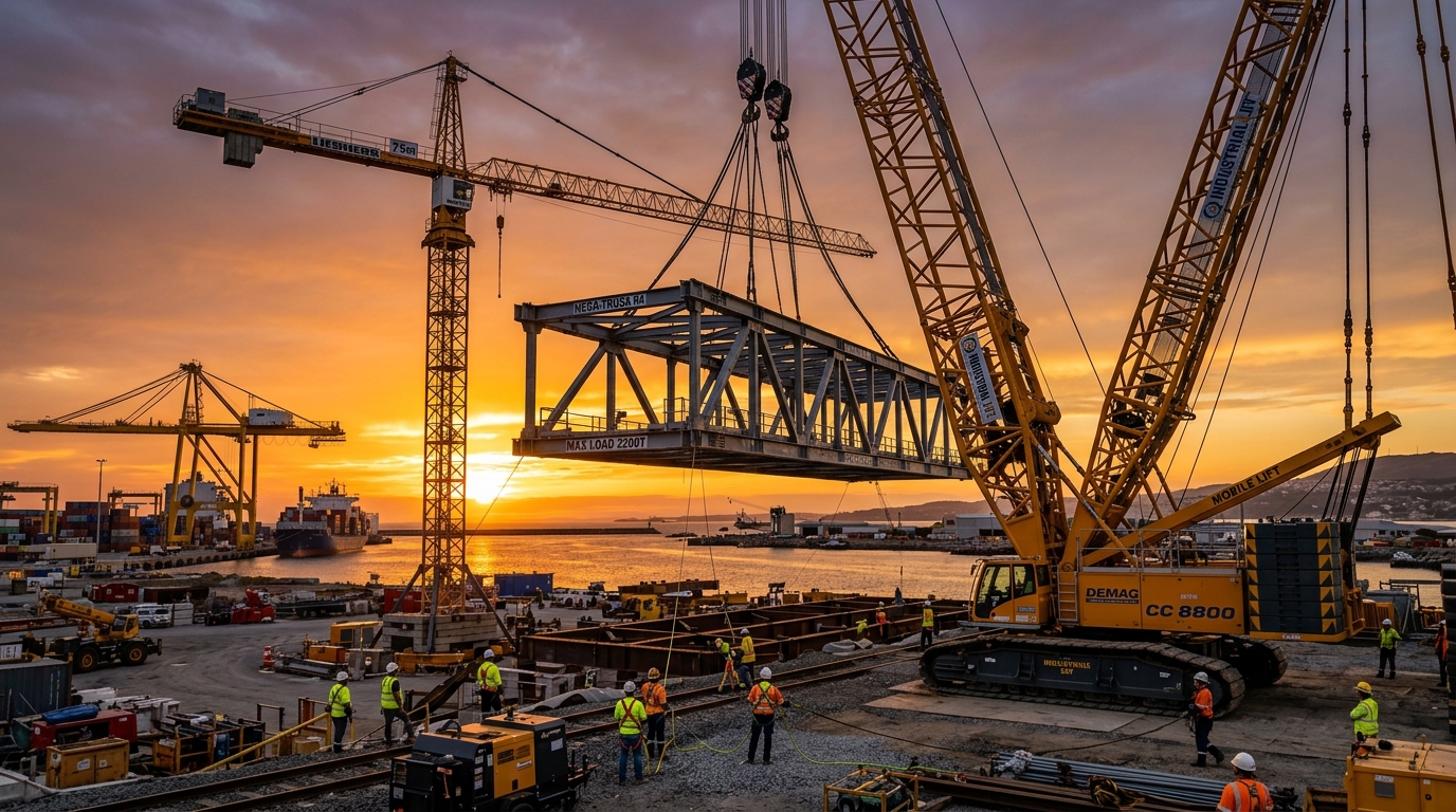 Training Crane Heavy Machinery Rigging
